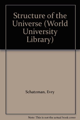 Book Structure of the Universe (World University Library) free