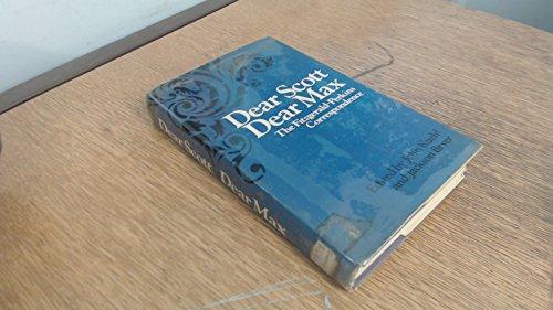 Book Dear Scott, dear Max: The Fitzgerald-Perkins correspondence; free