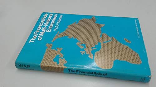 Book The financial role of multi-national enterprises free