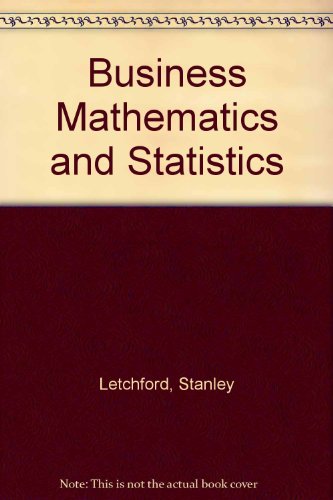 Book Business Mathematics And Statistics free