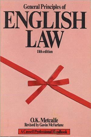Book General Principles Of English Law free