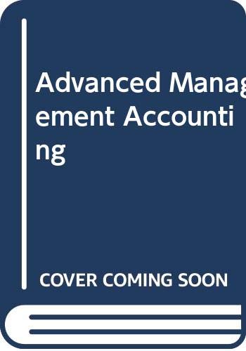 Book Advanced Management Accounting free
