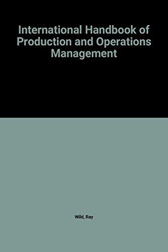 Book International Handbook of Production and Operations Management free