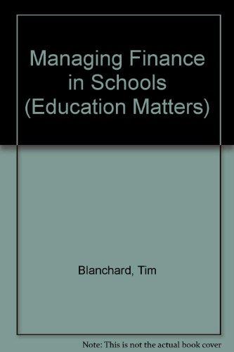 Book Managing Finance in Schools free
