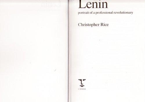 Book Lenin: Portrait of a Professional Revolutionary free