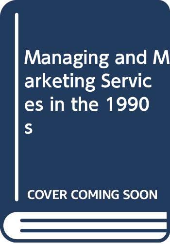 Book Managing and Marketing Services in the 1990s free