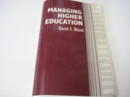 Book Managing Higher Education free