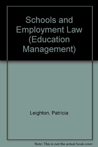 Book Schools And Employment Law (education Management) free