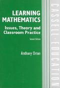 Book Learning Mathematics: Issues, Theory, and Classroom Practice (Cassell Education.) free