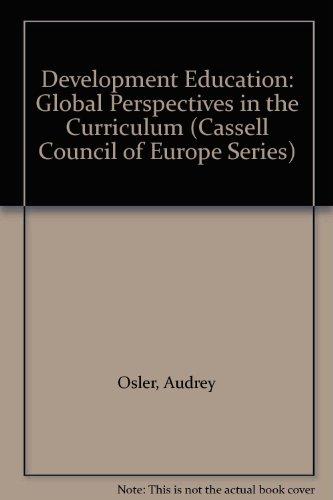 Book Development Education: Global Perspectives in the Curriculum (Cassell Council of Europe Series) free