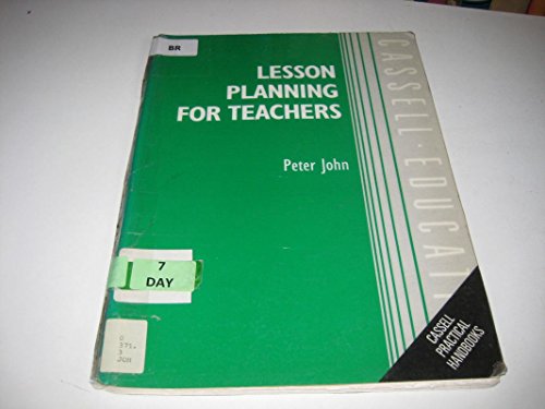 Book Lesson Planning for Teachers (Cassell Education) free