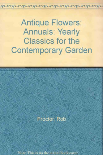 Book Antique Flowers: Annuals free