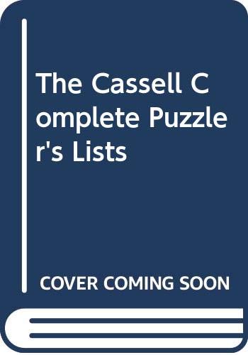 Book The Cassell Complete Puzzler's Lists free