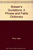 Book Brewer's Quotations: A Phrase and Fable Dictionary free