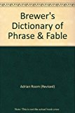 Book Brewer's Dictionary of Phrase and Fable (Brewer's) free