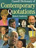 Book Cassell Dictionary of Contemporary Quotations free