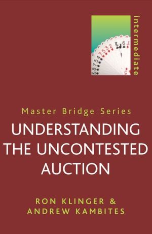 Book Understanding the Uncontested Auction (Master Bridge Series) free