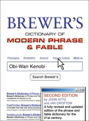 Book Brewer's Dictionary of Modern Phrase & Fable: 2nd Edition free
