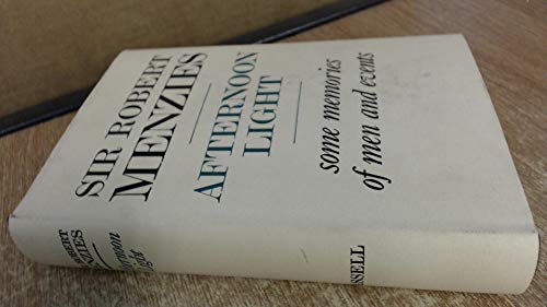 Book Afternoon light: Some memories of men and events free