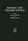 Book Surface and Colloid Science, Vol. 13 - Egon Matijevic - Hardcover free