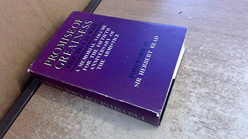 Book Promise of greatness: The war of 1914-1918; free