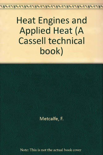Book Heat Engines And Applied Heat free