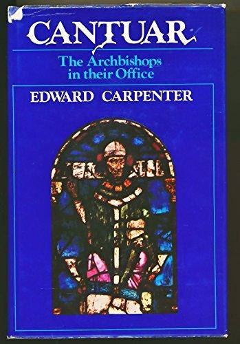 Book Cantuar: The Archbishops In Their Office free