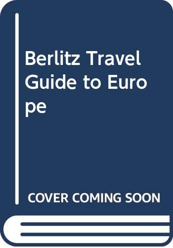 Book Berlitz Travel Guide To Europe free