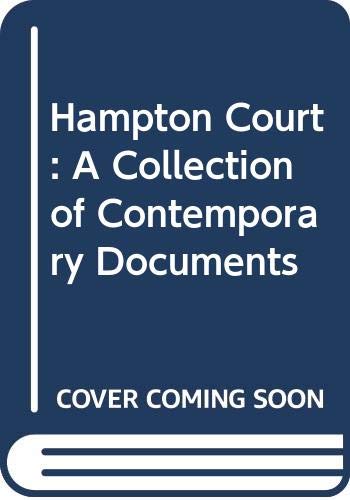 Book Hampton Court: a collection of documents (Jackdaw) free