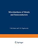 Book Microhardness Of Metals And Semiconductors free