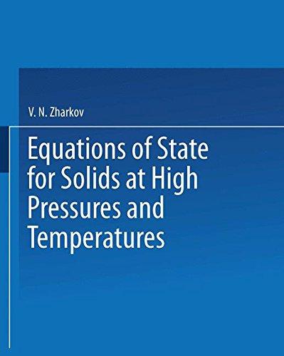 Book Equations Of State For Solids At High Pressures And Temperatures free