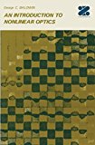 Book An Introduction to Nonlinear Optics free