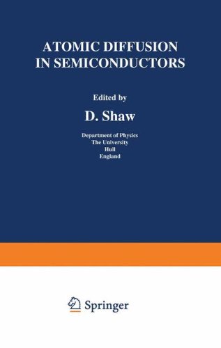 Book Atomic Diffusion In Semiconductors free