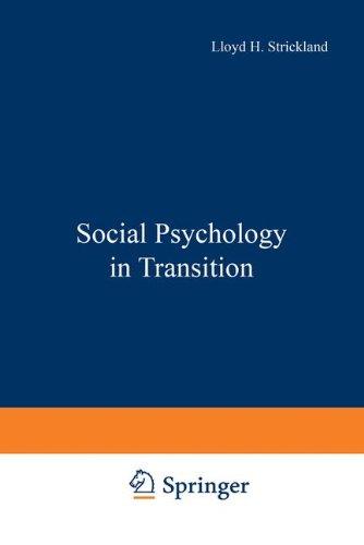 Book Social Psychology in Transition free