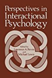 Book Perspectives in Interactional Psychology free
