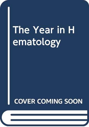 Book The Year In Hematology free Book The Year In Hematology free