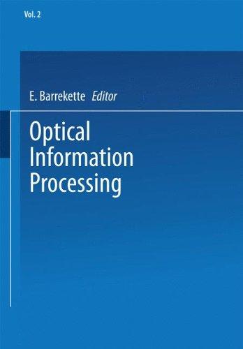 Book Optical Information Processing, Volume 2 free