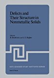 Book Defects and Their Structure in Nonmetallic Solids (Nato Science Series B:) free