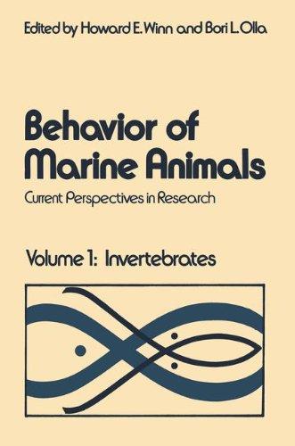 Book Behavior of Marine Animals: Currrent Perspectives in Research, Vol. 1: Invertebrates free