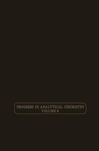 Book Applications Of The Newer Techniques Of Analysis (progress In Analytical Chemistry) free
