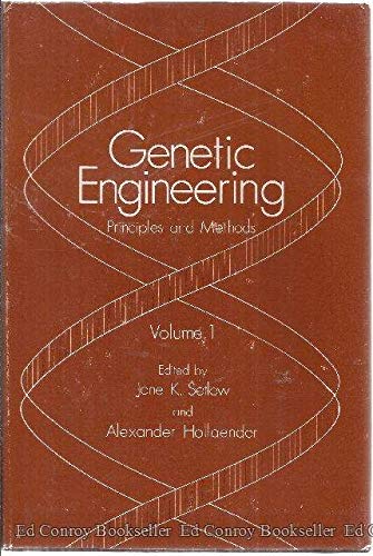 Book Genetic Engineering: Principles and Methods Volume 1 free