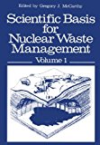 Book Scientific Basis for Nuclear Waste Management (Vol 1) free