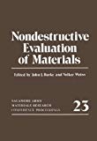 Book Nondestructive Evaluation of Materials free