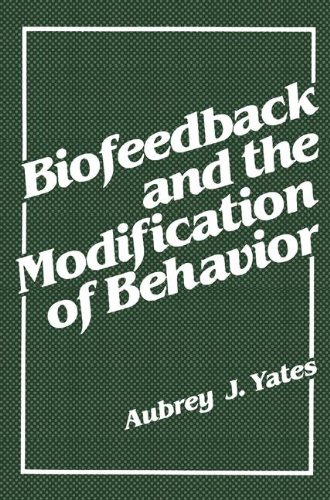 Book Biofeedback and the Modification of Behavior free