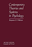 Book Contemporary Theories and Systems in Psychology free
