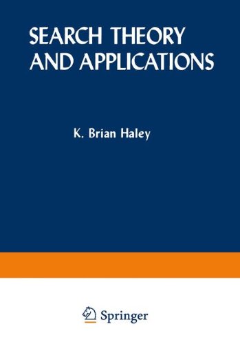 Book SEARCH THEORY AND APPLICATIONS. ISBN 0-306-40562-8 free