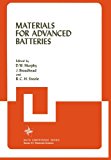 Book Materials for Advanced Batteries (Nato Conference Series) free