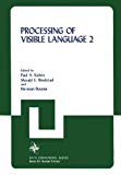 Book Processing of Visible Language 2 (NATO Conference Series / III Human Factors) free