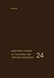 Book Masters Theses In The Pure And Applied Sciences Accepted By Colleges And Universities Of The United States And Canada: Thesis Year 1979 free