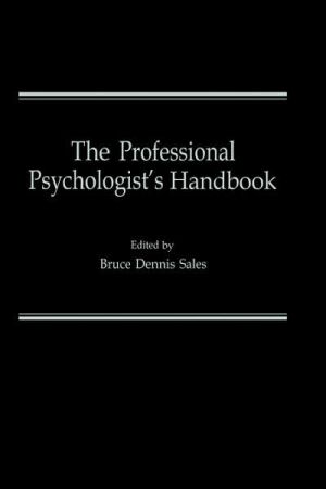 Book The Professional Psychologist’s Handbook free
